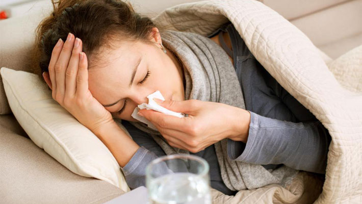 Having a cold