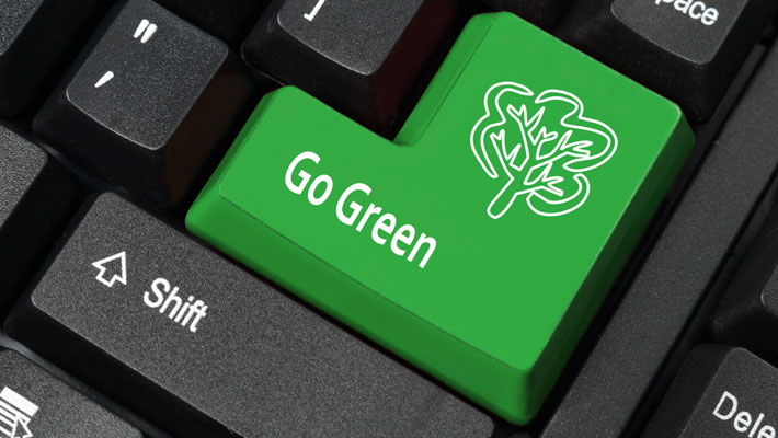 Green At The Office